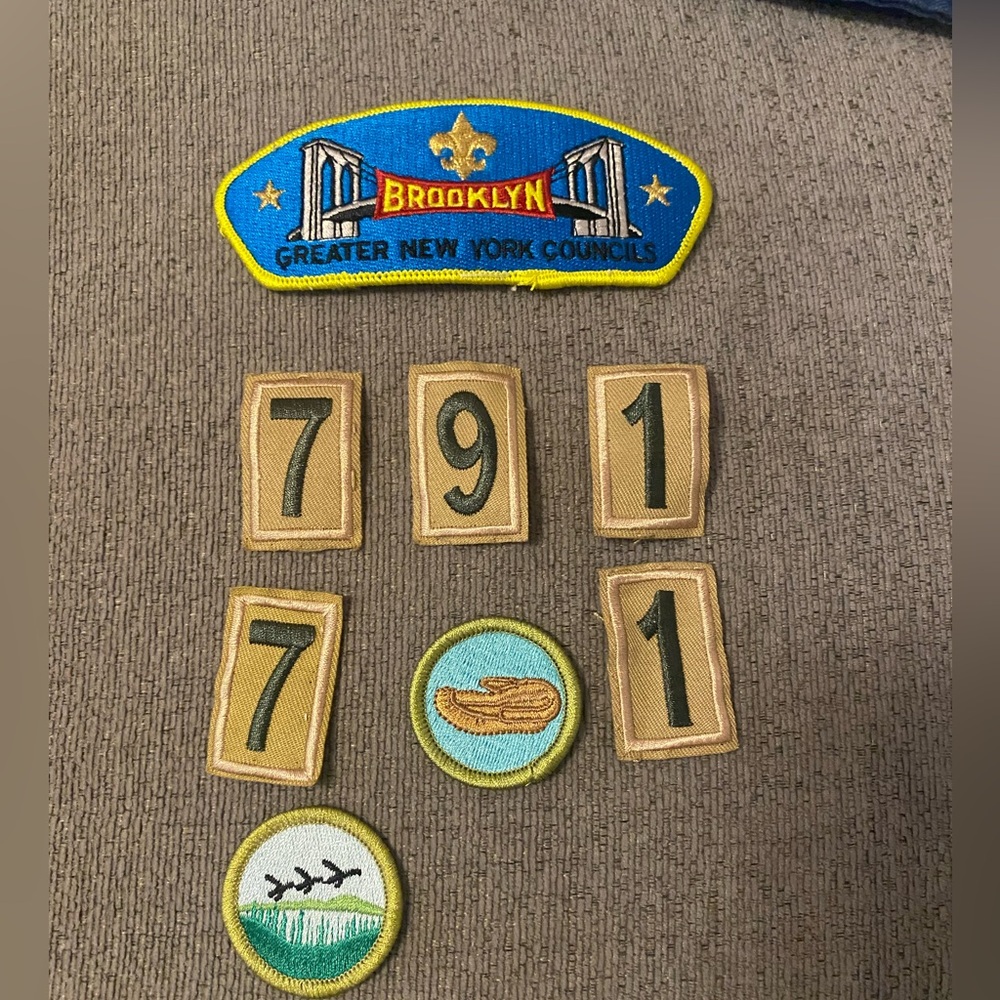Boys  Scouts Brooklyn Greater New York Councils Patch Set